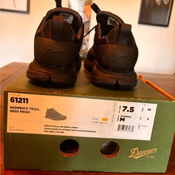 Danner | Shoes | Danner Black Athletic Shoes Durable Sole  display picture 1